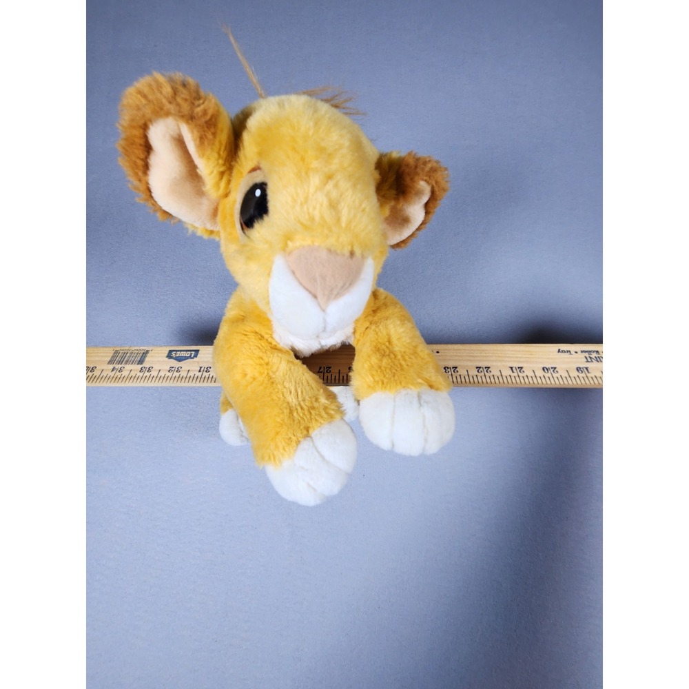 Disney The Lion King Simba Vintage Plush Stuffed Animal Small 1993